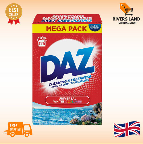 Daz washing powder 125 washes - washing,