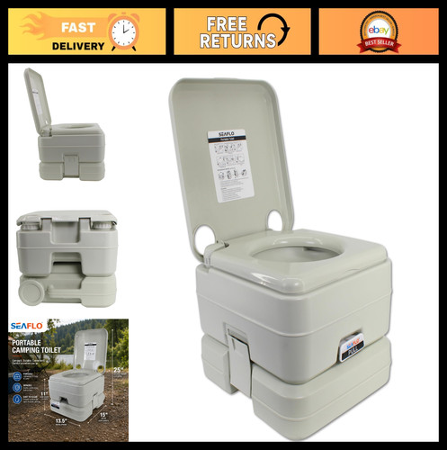 Portable camping toilet - portable,