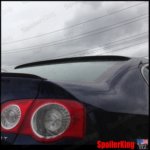 Rear roof spoiler window wing - rear,