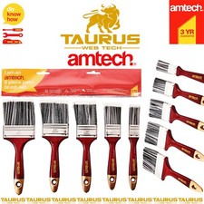 5 x AMTECH PAINT BRUSH SET