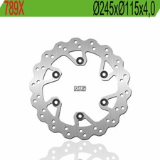 REAR BRAKE DISC NG 789X WAVE YAMAHA YZ 125 2002-2019