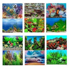 Aquarium Fish Tank Background Backdrop Poster - 2 to 6 FT Length 60cm High