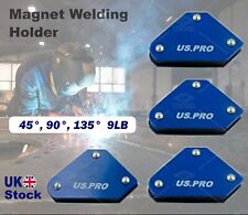 4X Welding Magnet Magnetic Square Welder Holder Arrow Clamp 45° 90° 135° 9Lb