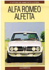 ALFA ROMEO ALFETTA SALOON '74-84 DESIGN & PRODUCTION HISTORY BOOK (ITALIAN TEXT)