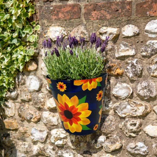Wall sunflower planter - sunflower,