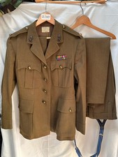 Original British Army Artillery No.2 4 Pocket Dress Uniform Set - WW2 Pattern