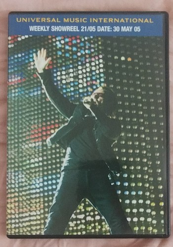 Universal music showreel - u2,