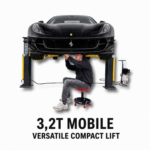 3200kg mobile two post - 3200kg,