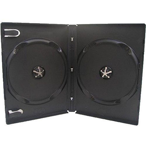Black double dvd disc - disc, cases