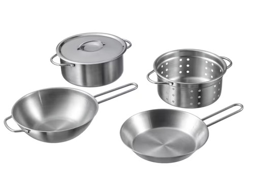 New sealed ikea duktig piece - new, 5-piece