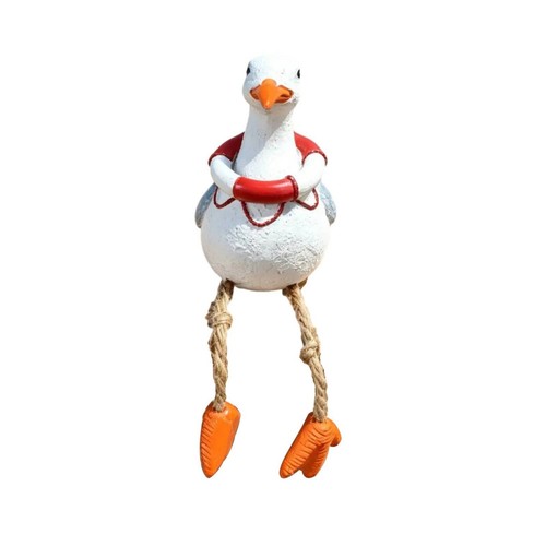 Seagull figurine nautical - seagull, sea