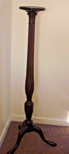 Antique victorian torchiere - antique,
