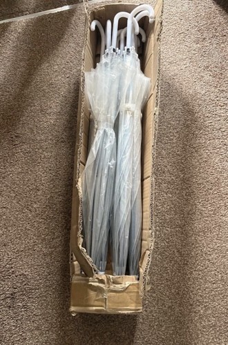 Wedding clear umbrellas - clear,