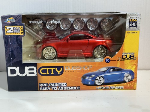 Jada dubshop lexus sc430 - lexus, red