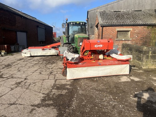 Kuhn 313 rear mounted mower - kuhn,