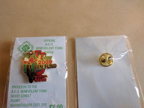 Isle man badge 2009 new - isle, tt