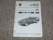 1991 Porsche 944S2 944 S2 Shop Service Repair Workshop Manual Coupe 3.0L
