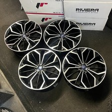 Ex Display 18" Ford ST4 style Black/Pol alloy wheels Focus Connect Kuga + more