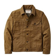 NEW - Official Filson Short Lined Cruiser Jacket Dark Tan