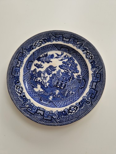 Vintage blue and white - vintage, willow