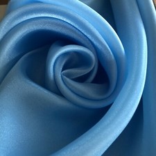 Satin Organza Fabric Sheer