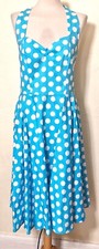 Ladies 1940s Style Turquoise