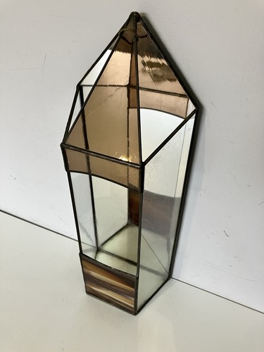 Vintage wall hanging glass - vintage,