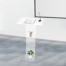 Podium Curved Pedestal Church Pulpit Church Conference Lectern Stand Podium UK