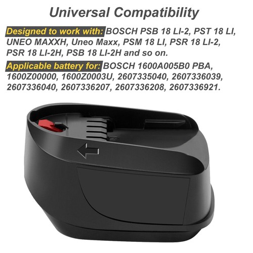 5ah 18v battery for - 3.5ah, bosch