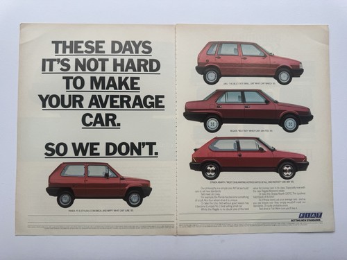 Original 1985 fiat - panda, uno