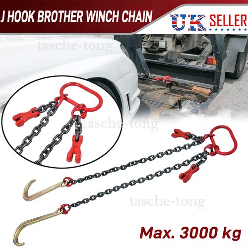 Trailer chain winch hook - winch,