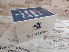 Wine Box Crate with lid ~