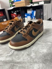 Nike Dunk Low Retro Uk 6 Brand New No Box Brown& Black Fast Shipping UK Seller