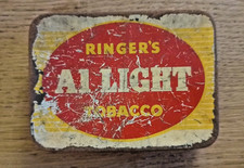 Vintage Tabacco Tin, A1 Light