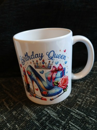 Birthday queen tea coffee - queen, mug