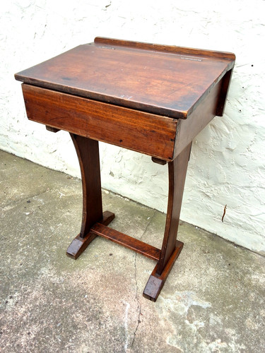 Old vintage wooden child - old, child's