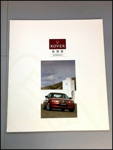 1995 rover 600 - rover, 24-page