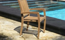 Grade A teak Garden chairs -