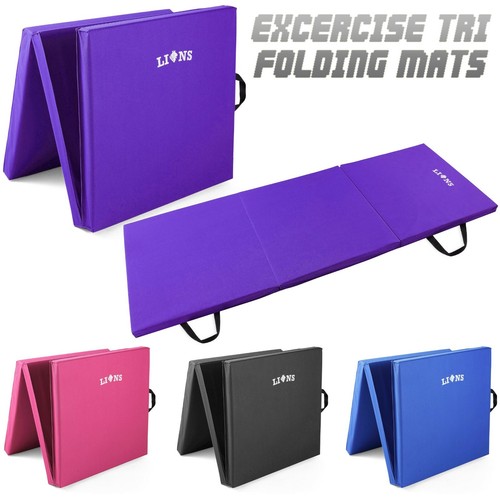 Tri folding mat gymnastic yoga - folding,