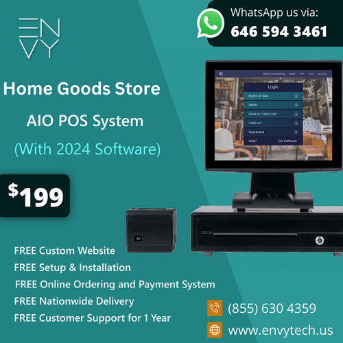 Touchscreen pos cash - 15",