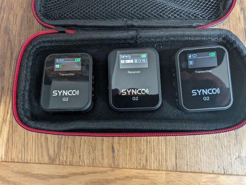 Synco wireless mic - 2tx, 1rx