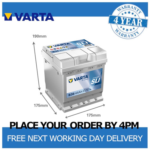 B36 car battery - b36,