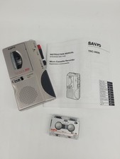 Sanyo TRC-690M Microcassette Voice Recorder Talk-book Manual  Cassette Stunning 