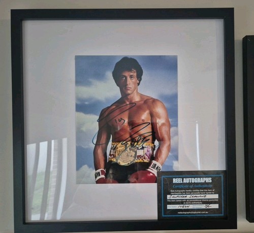 Sylvester stallone signed - sylvester,