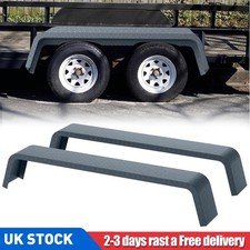 2PCS Heavy Duty Steel Trailer