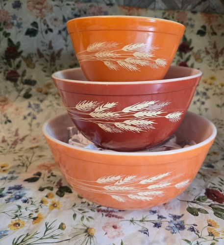 Piece vintage pyrex autumn - pyrex,