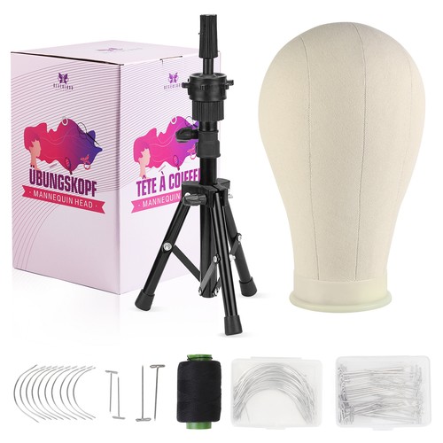 Inch canvas mannequin head - 22,