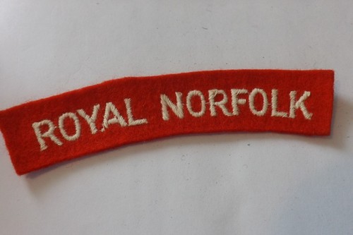Military cloth badge - cloth,