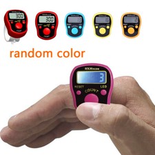 Digital Finger Ring Tally Counter Hand Held Knitting Row counter CLICKER DIY 