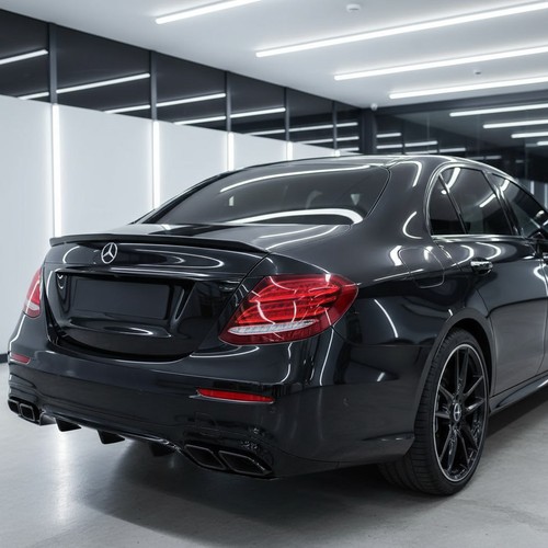 Gloss black boot - lip, spoiler